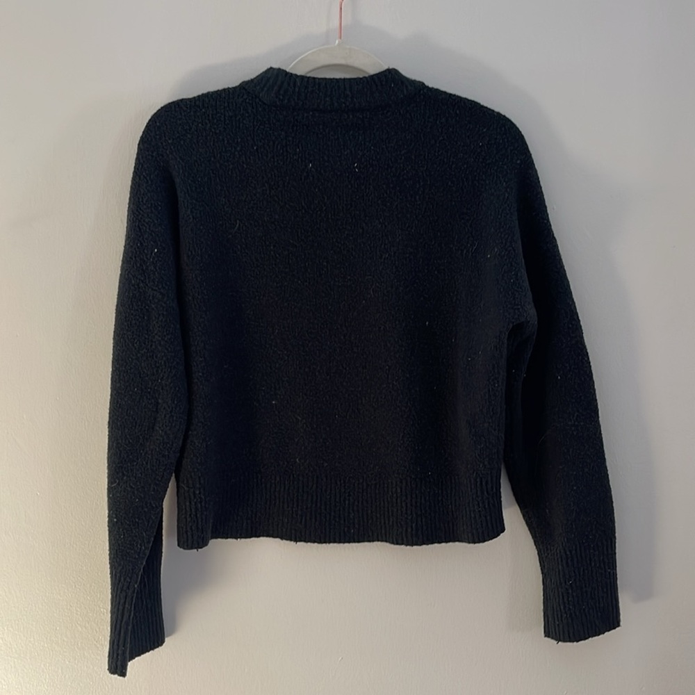 Black soft sweater - Picture 3 of 3